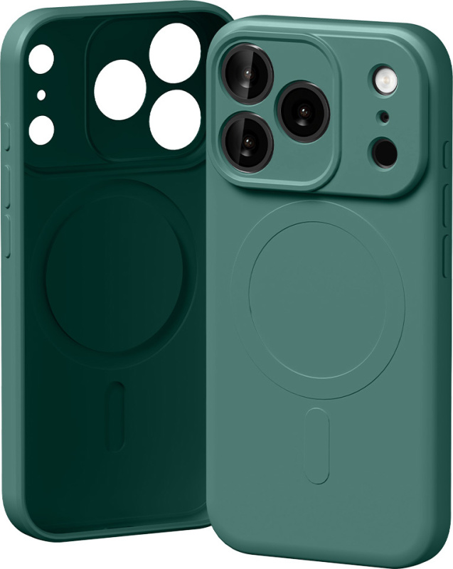 Mercury Ochranný kryt na iPhone 17 Pro - Mercury, SemiSilicon MagSafe Green