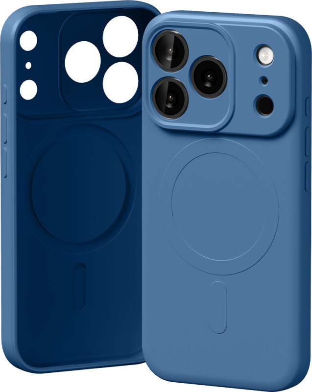 Mercury Ochranný kryt na iPhone 17 Pro - Mercury, SemiSilicon MagSafe Blue