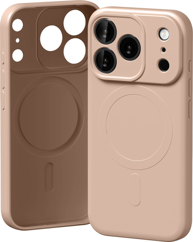 Mercury Ochranný kryt na iPhone 17 Pro - Mercury, SemiSilicon MagSafe Pink Sand