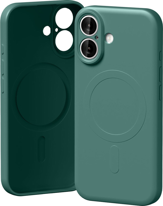 Mercury Ochranný kryt na iPhone 17 - Mercury, SemiSilicon MagSafe Green