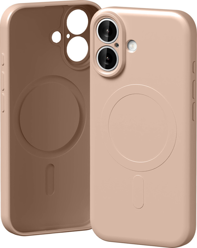 Mercury Ochranný kryt na iPhone 17 - Mercury, SemiSilicon MagSafe Pink Sand