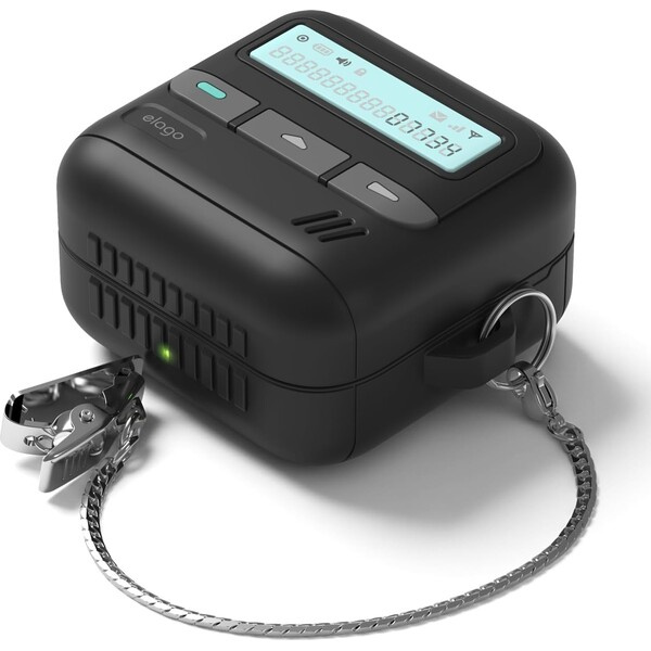 ELAGO Pager Hang Case pouzdro pro Samsung Galaxy Buds4/Buds4 Pro černé
