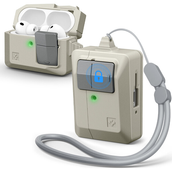 Spigen Classic LS pouzdro AirPods Pro 3 (Macintosh 128K) stone