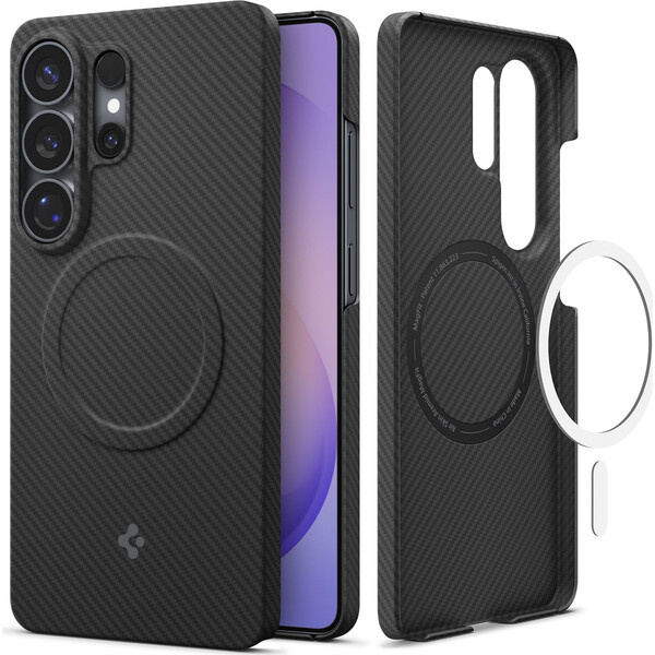 Spigen Air Skin Aramid MagSafe kryt Samsung Galaxy S26 Ultra black