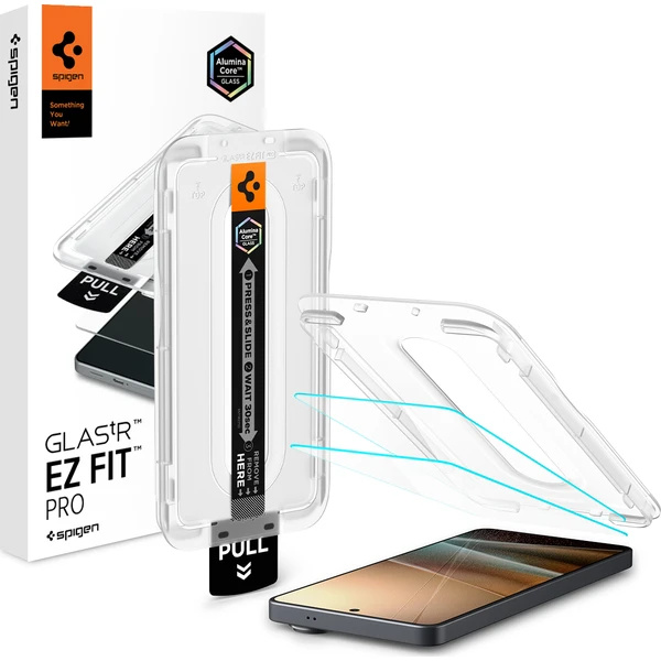 Spigen Glass tR EZ Fit Pro (Anti Reflection) sklo Samsung Galaxy S26 Ultra čiré (2ks)