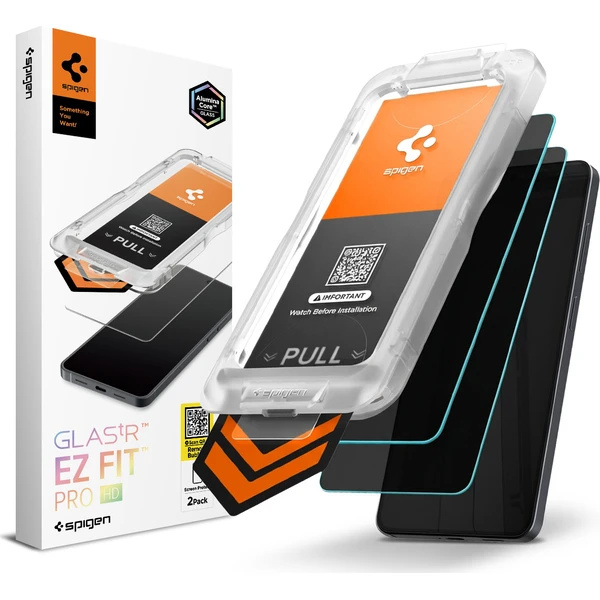 Spigen Glass tR EZ Fit Pro HD (Privacy) sklo Samsung Galaxy S26+ čiré (2ks)