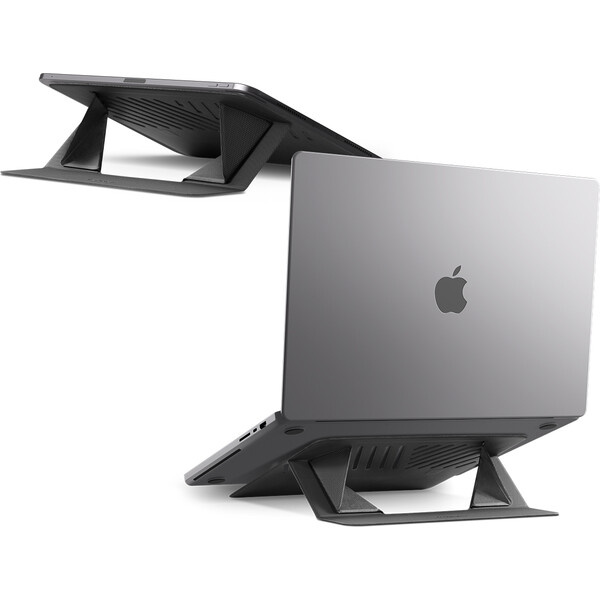 Spigen Slim Fold Laptop Stand LD201-S6 stojánek černý