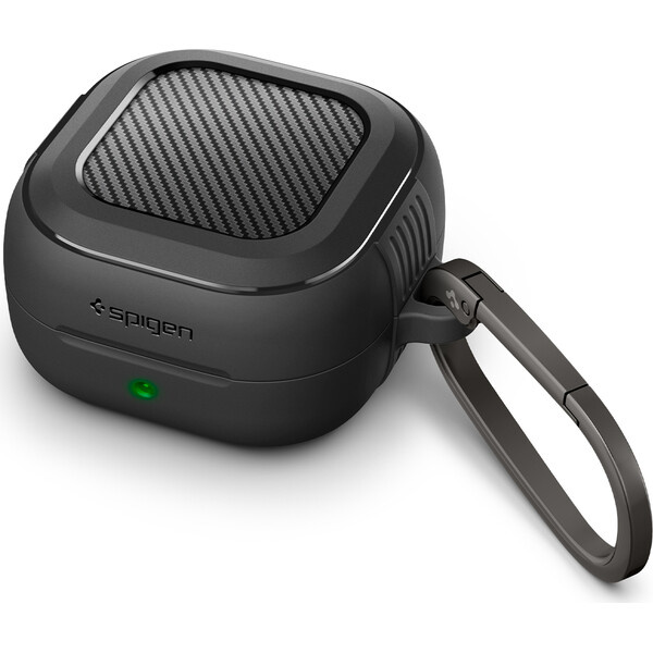 Spigen Rugged Armor pouzdro Samsung Galaxy Buds4 Pro/Buds4, matně černé