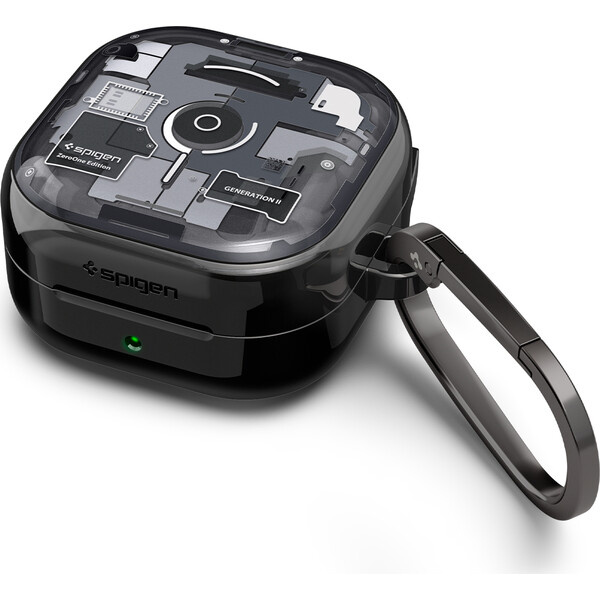 Spigen Ultra Hybrid pouzdro Samsung Galaxy Buds 4 Pro/Buds4, Zero One Black