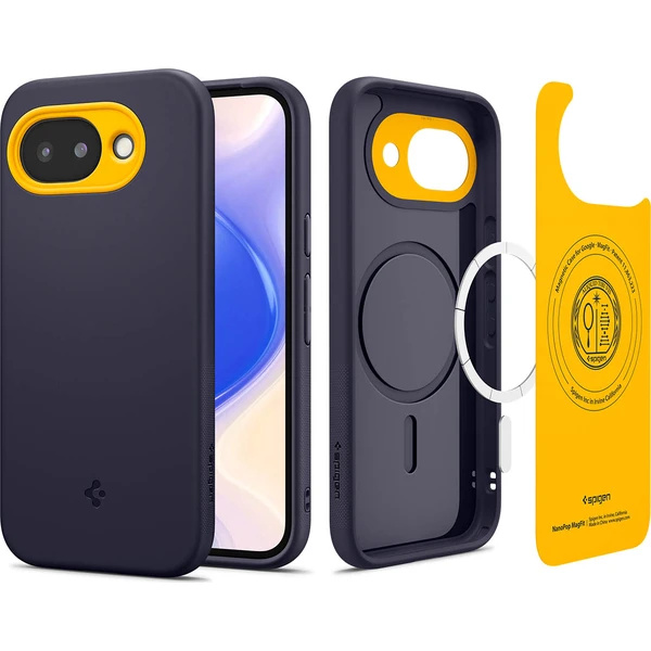 Spigen Nano Pop MagSafe kryt Google Pixel 10a blueberry navy