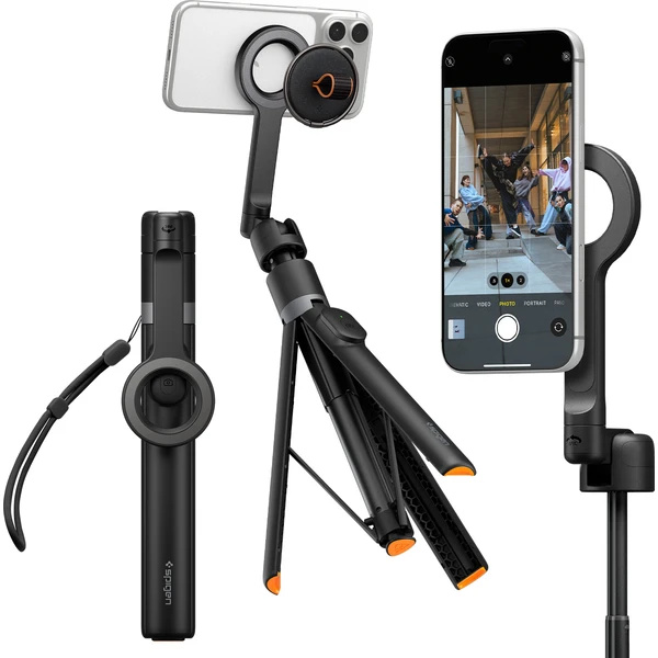Spigen MagSafe Tripod Selfie tyč černá