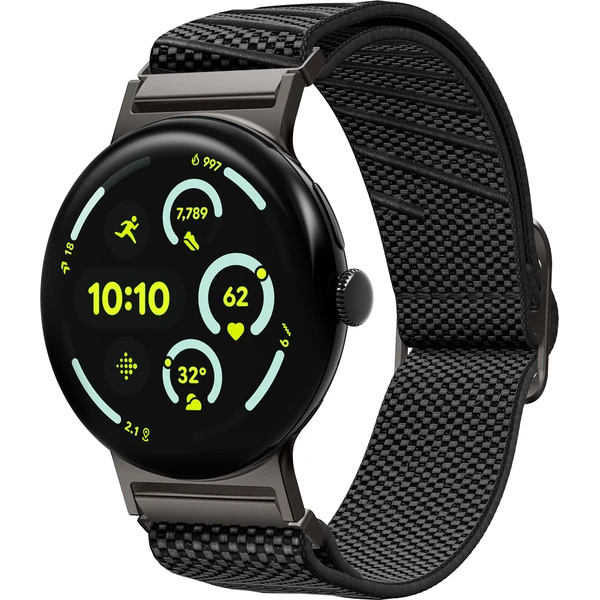 Spigen Lite Fit X V2 řemínek Google Pixel Watch 4/3 45mm černý
