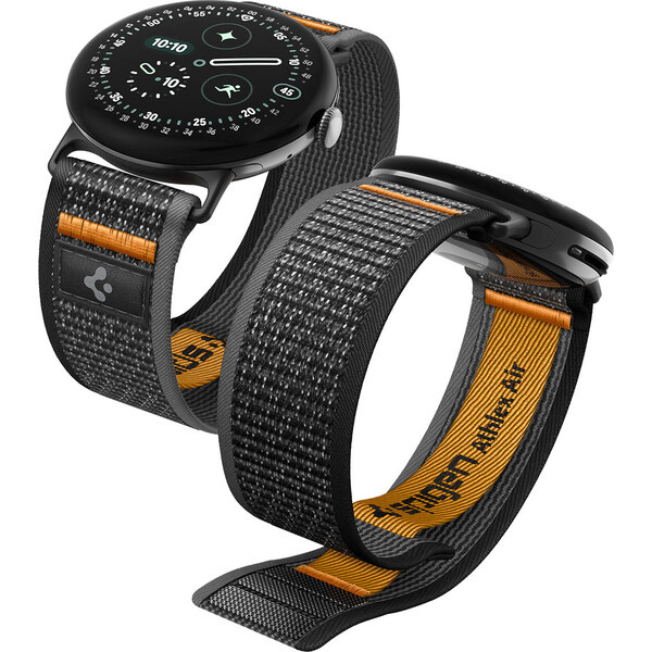 Spigen Athlex Air Active řemínek Google Pixel Watch 5/4/3 41mm/2/1 black/orange