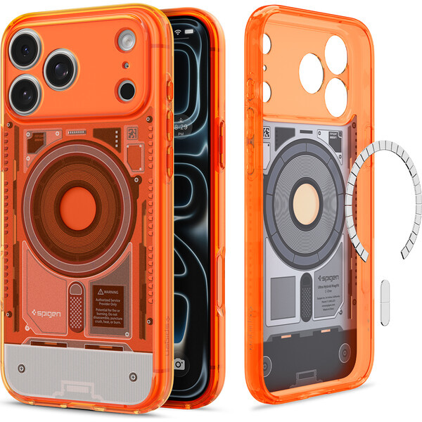 Spigen Ultra Hybrid MagSafe kryt iPhone 18 Pro Max/17 Pro Max c-one tangerine
