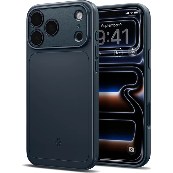 Spigen Thin Fit MagSafe kryt iPhone 18 Pro Max/17 Pro Max metal slate