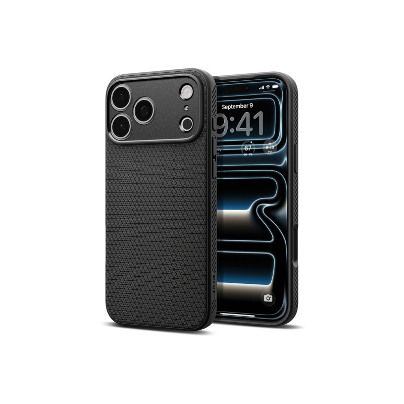 Spigen Liquid Air kryt iPhone 18 Pro Max/17 Pro Max matte black