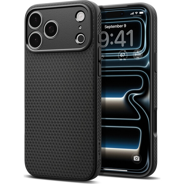 Spigen Liquid Air kryt iPhone 18 Pro Max/17 Pro Max matte black