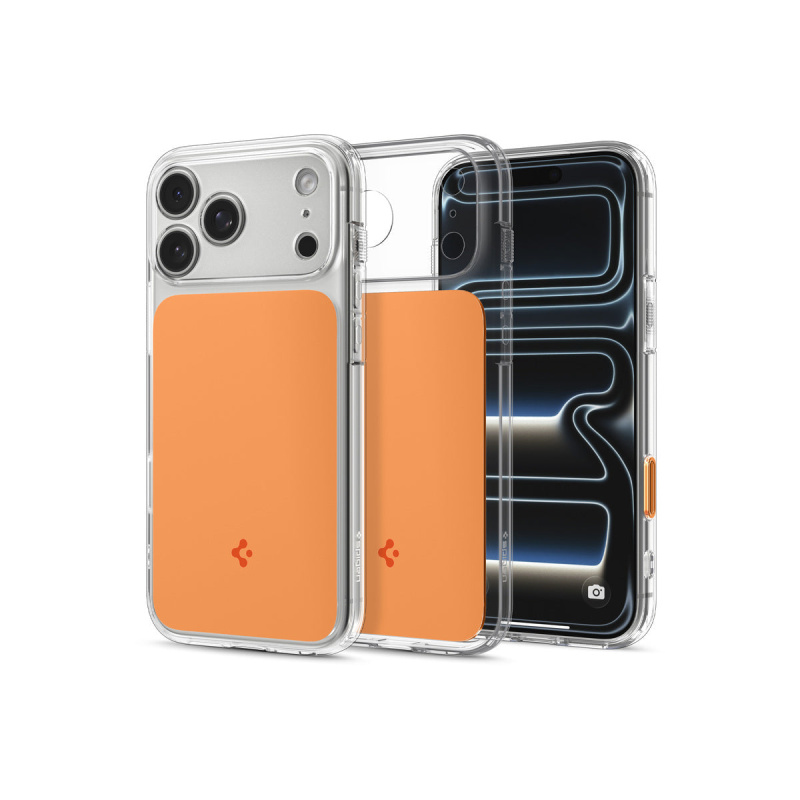 Spigen Ultra Hybrid T MagSafe kryt iPhone 18 Pro Max/17 Pro Max glossy orange