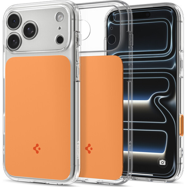 Spigen Ultra Hybrid T MagSafe kryt iPhone 18 Pro Max/17 Pro Max glossy orange