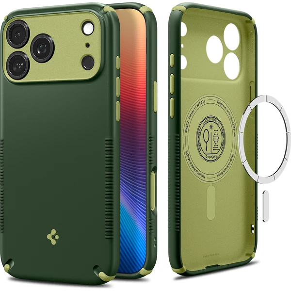 Spigen Nano Pop Hybrid MagSafe kryt iPhone 18 Pro Max/17 Pro Max avo green