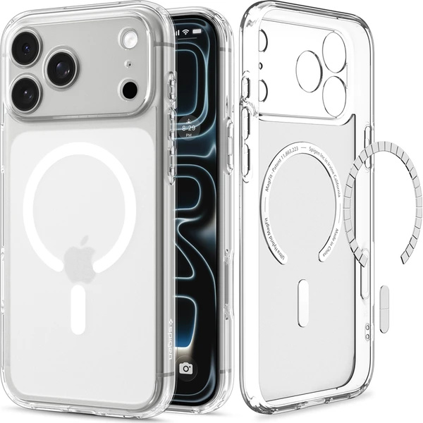 Spigen Ultra Hybrid MagSafe kryt iPhone 18 Pro/17 Pro frost white
