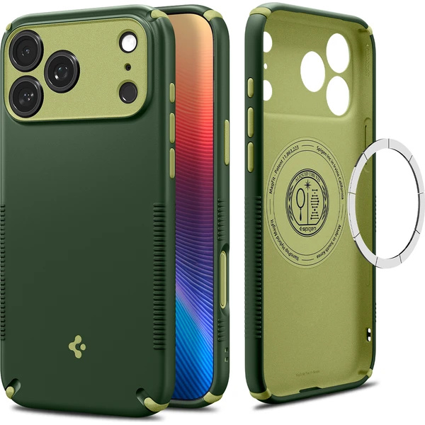 Spigen Nano Pop Hybrid MagSafe kryt iPhone 18 Pro/17 Pro avo green