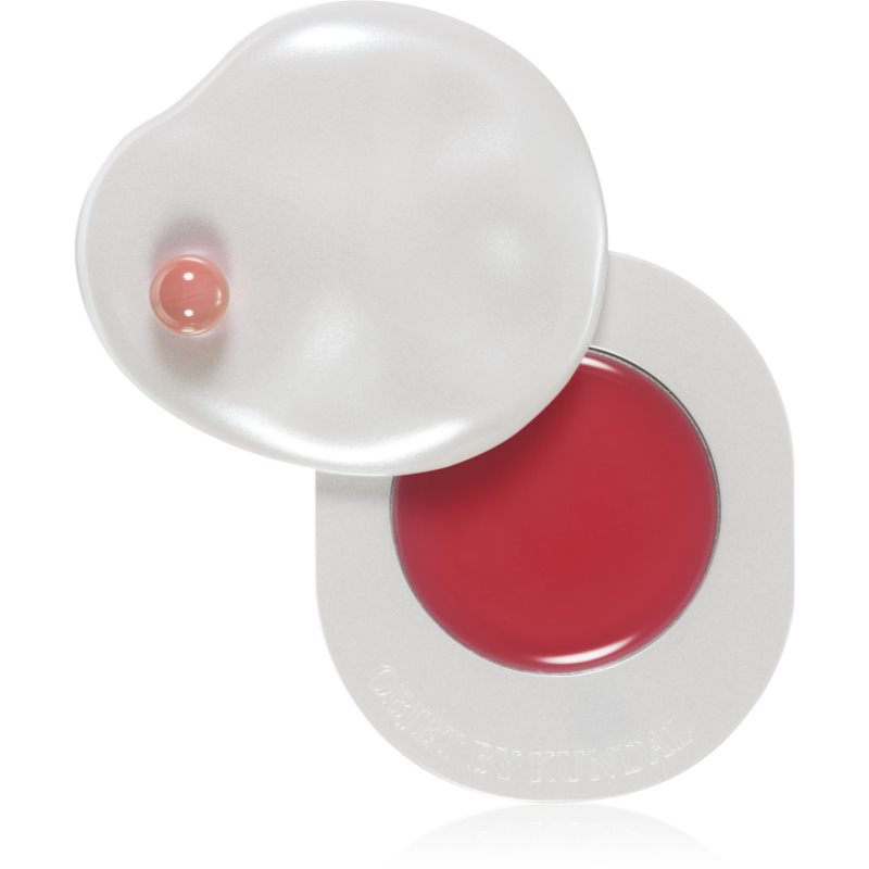 KUNDAL Objet Dew Drop Lip Glaze Balm tónovací balzám na rty s hydratačním účinkem odstín Peach Apricot 2 g