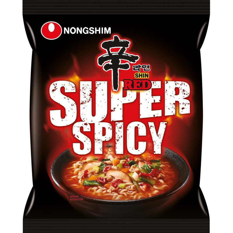 Nongshim Instantní nudle Shin Red super pikantní