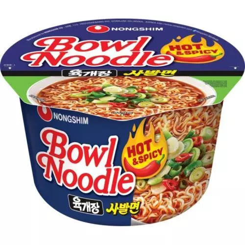Nong Shim nudle bowl hot & spicy 100g
