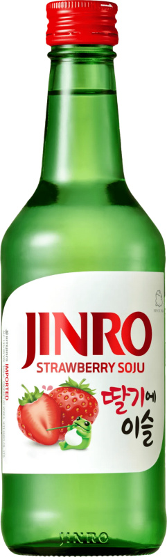 Jinro Soju Strawberry 13% 0,35l