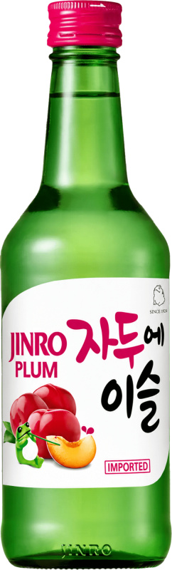 Jinro Soju Plum 13% 0,35l