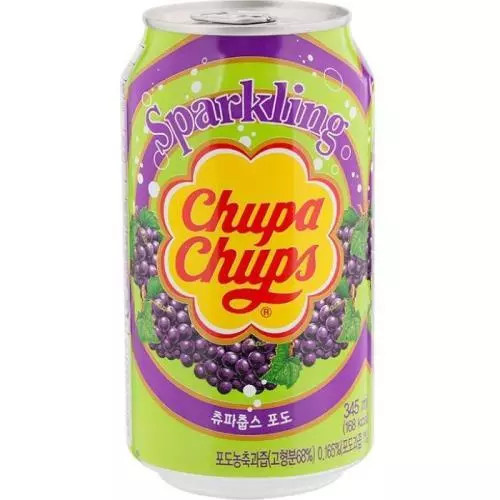 Sycená limonáda Chupa Chups - Hrozny 345ml