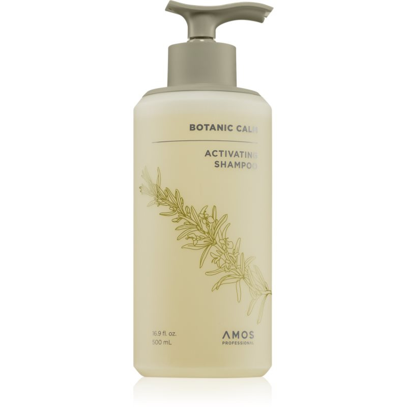 AMOS Botanic Calm Activating Shampoo posilující šampon proti řídnutí vlasů 500 ml