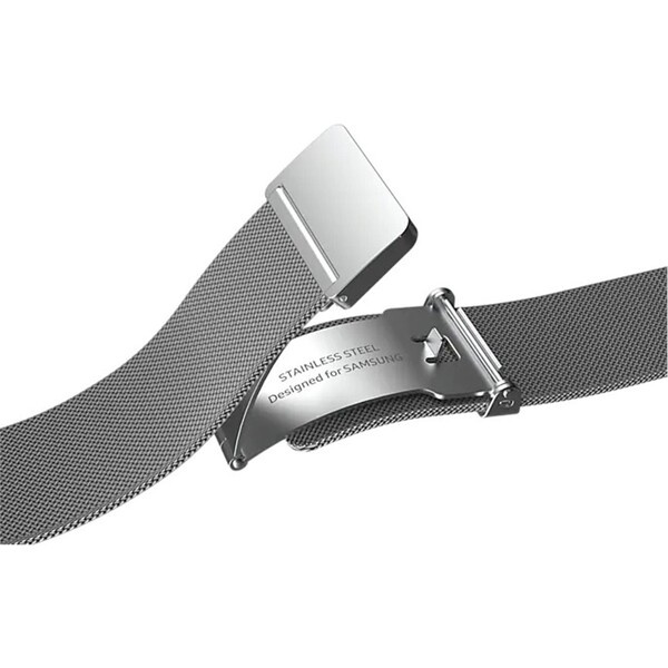 Samsung Milanese Band řemínek Galaxy Watch 20mm (M/L) stříbrný