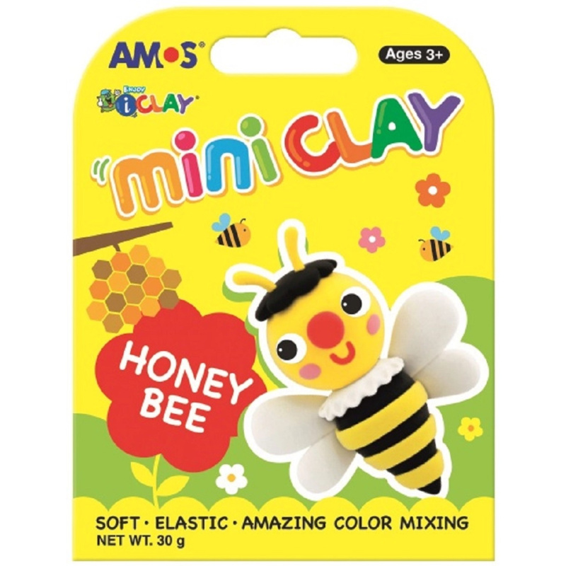 I-Clay Modelovací hmota Mini Clay, včelka, 4 x 7,5 g