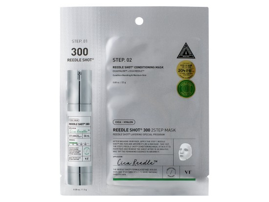 VT Dvoukroková maska s mikrojehličkami REEDLE SHOT 300 2-Step Mask (1,5g + 25g)