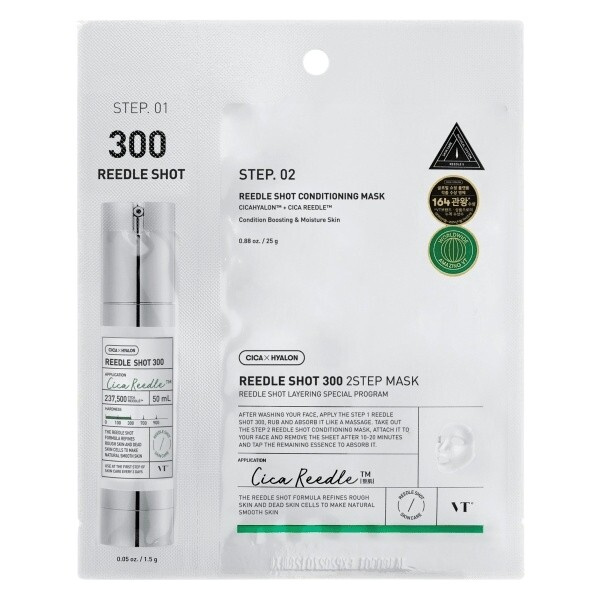 VT Dvoukroková maska s mikrojehličkami REEDLE SHOT 300 2-Step Mask (1,5g + 25g)