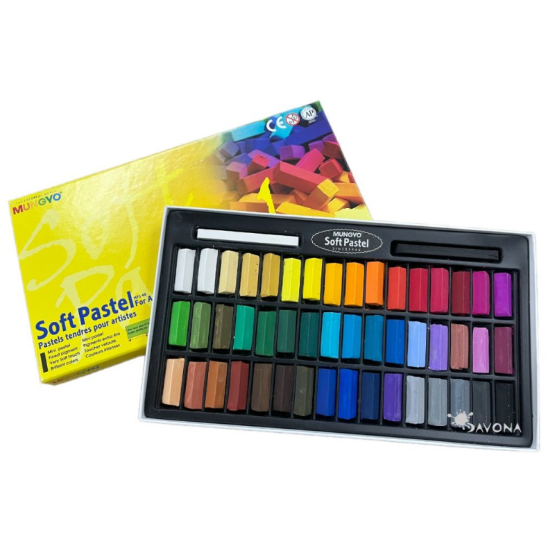 Pastely měkké Mungyo mini (48ks)