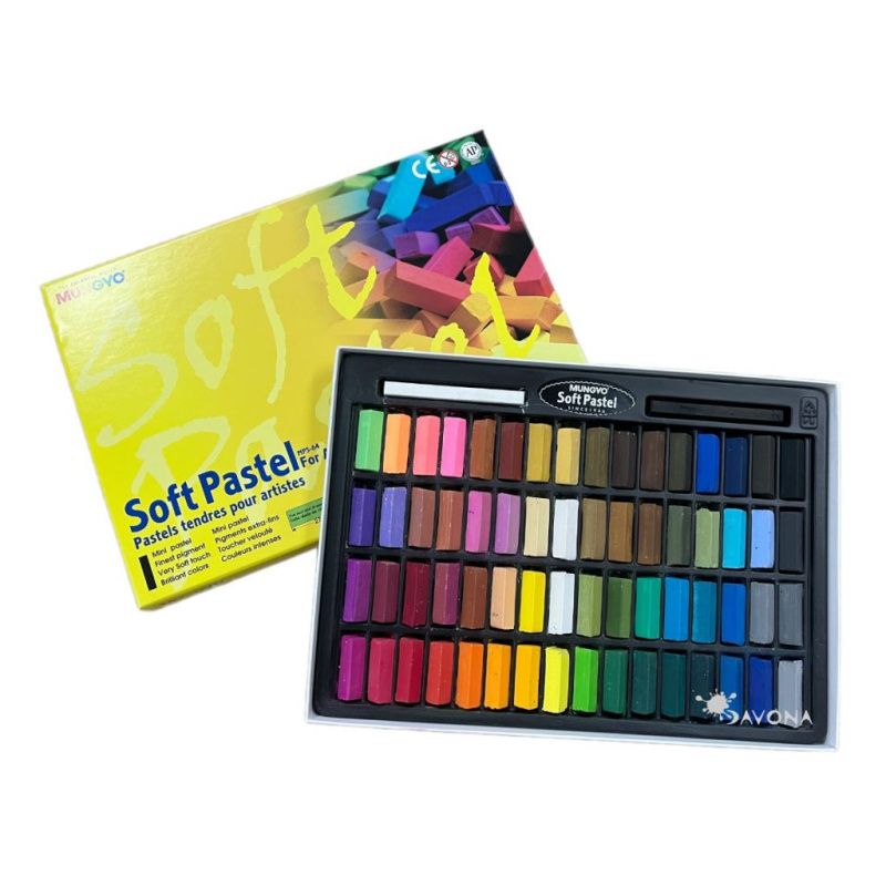 Pastely měkké Mungyo mini (64ks)