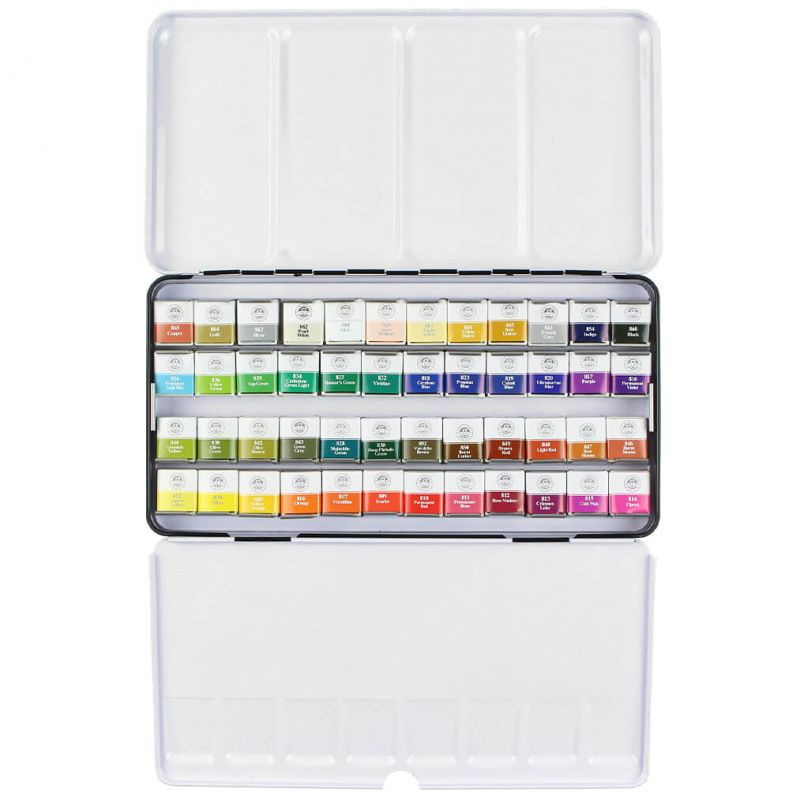 Akvarelové barvy Mungyo sada professional velká (48ks)