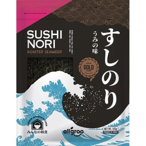 řasy mořské 10 plátků zlatý 25g (LA CUON SUSHI)