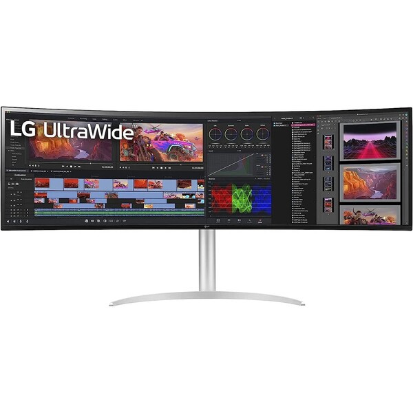 LG UltraWide 49WQ95C-W Bílá