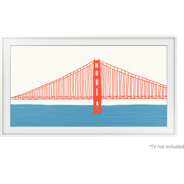 Samsung výměnný rám pro Frame TV 55" bílý Bílá