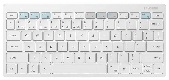 Samsung Trio 500 Smart Keyboard bílá