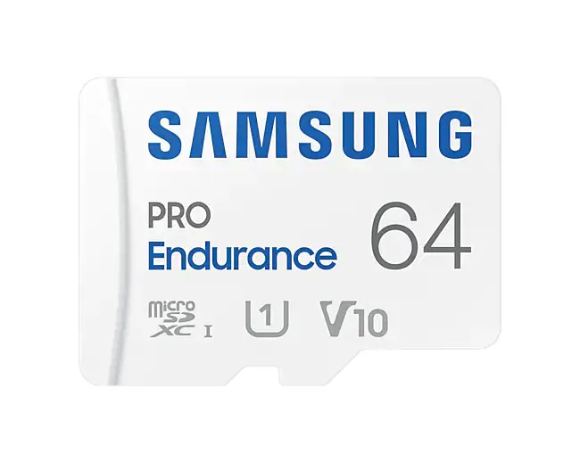 Samsung micro SDXC 64GB PRO Endurance + SD adaptér
