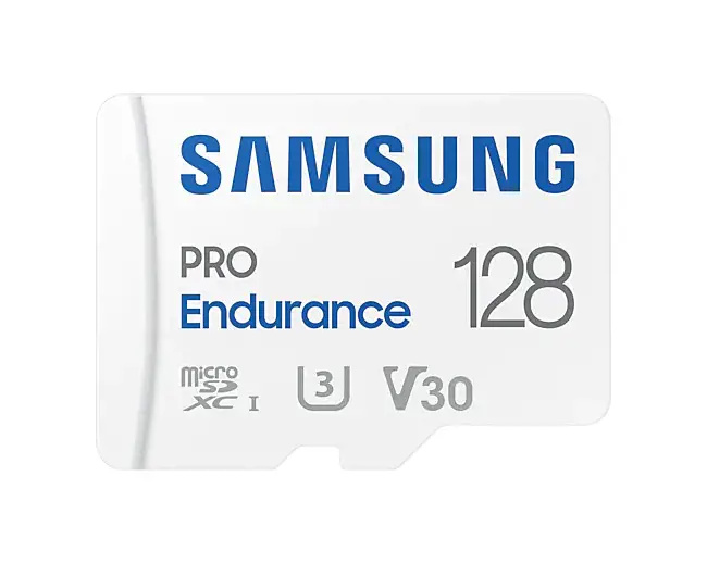 Samsung micro SDXC 128GB PRO Endurance + SD adaptér
