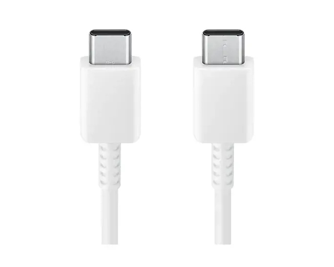 Samsung USB-C/USB-C datový kabel 3A, 1.8m (EP-DX310JWE) bílý