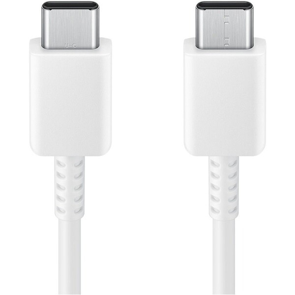 Samsung USB-C/USB-C datový kabel 3A, 1.8m (EP-DX310JWE) bílý