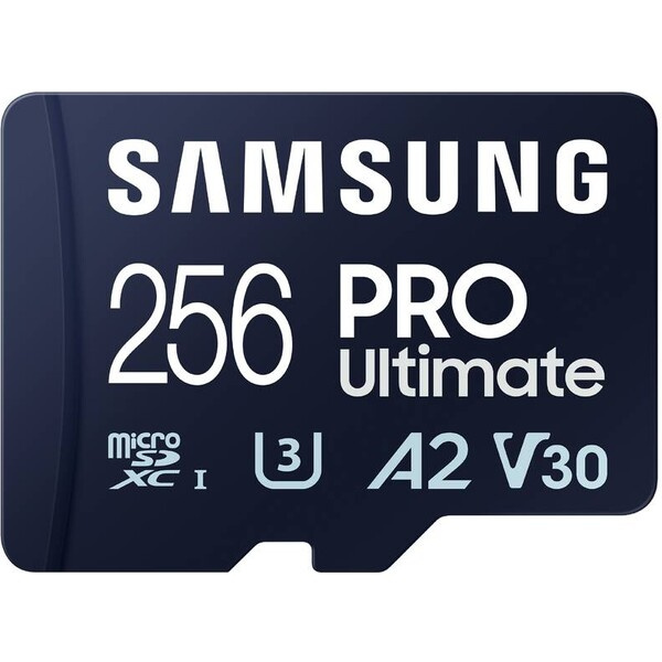 Samsung micro SDXC 256GB PRO Ultimate + SD adaptér MB-MY256SA/WW Černá