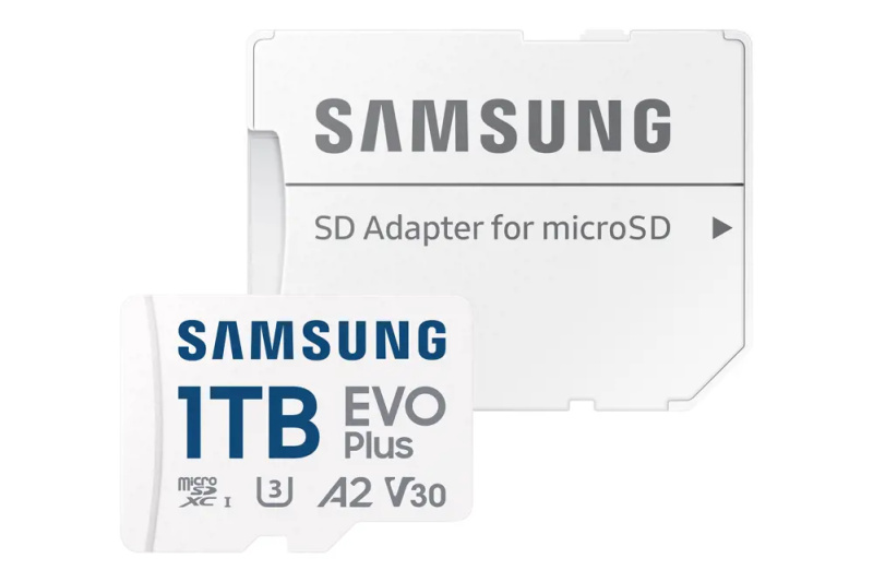 Samsung micro SDXC 1TB EVO Plus + SD adaptér Bílá